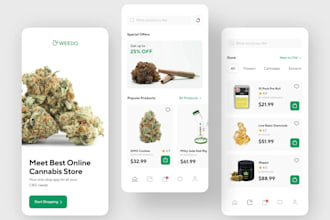 build ai powered cannabis app, marijuana delivery app, cannabis delivery app