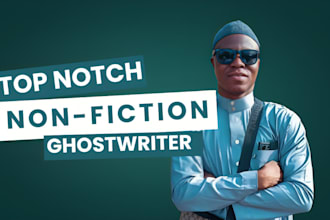 ghostwrite your non fiction ebook as a professional ebook writer ghostwriter
