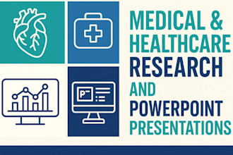 research on medical, healthcare, powerpoint presentation