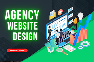 design a professional wordpress agency website