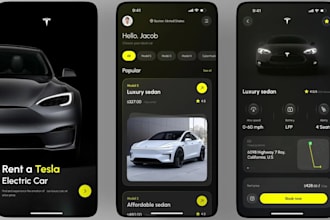 build car rental booking app, fleet management app, and vehicle booking system