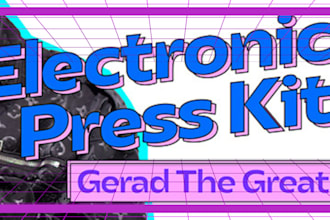 design music epk, press kit, one sheet, electronic press kit, artist press kit
