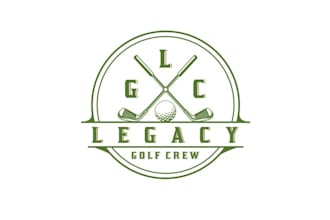 design legendary golf crew logo