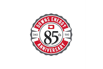 design looking eye catching anniversary fuel company logo