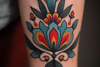 create a tattoo design of tattoo sleeve