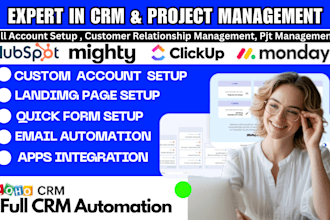 setup hubspot sales tracking monday crm clickup crm data migration form setup
