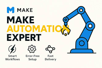 setup make com automation scenario expert,make come ai agent,made com automation