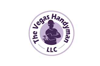 design world class excellent handyman logo