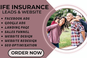 life insurance life insurance leads insurance leads  insurance website