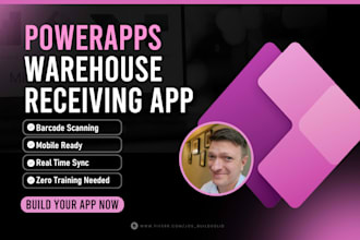 build a powerapps warehouse receiving app