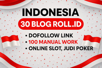 high quality powerful indonesian dofollow high dadr backlink