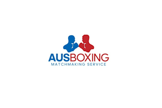 design boxing matchmaking service logo
