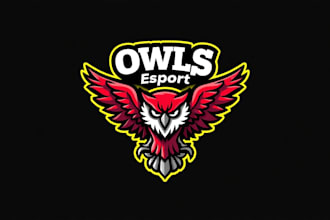 make a high quality king owl bird logo with express delivery