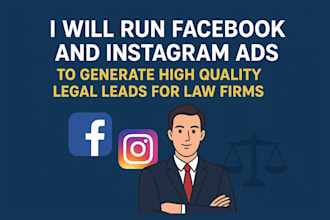 run facebook and instagram ads to generate high quality legal leads