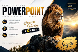 do clean and redesign business powerpoint slides