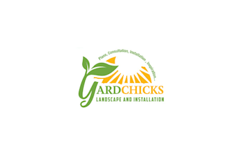 design good looking yard chicks landscape logo
