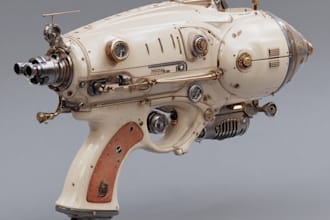 make hard surface models, guns, mechs, spaceship, props