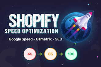 do shopify speed optimization and increase store speed