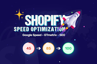 do shopify speed optimization and increase shopify speed