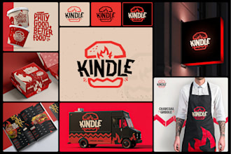 do business logo, brand identity and branding kit with style guides