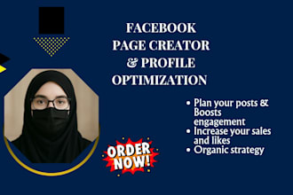 optimize facebook profiles and pages for brand growth