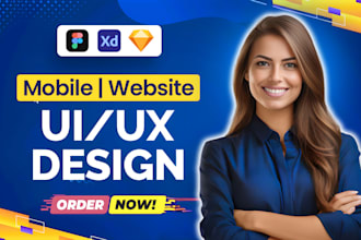 do figma design, figma website, figma ,uiux , landing page UI UX