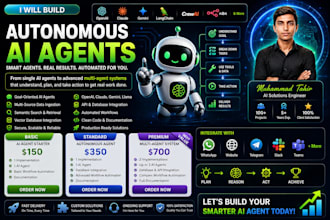 build autonomous ai agents that plan