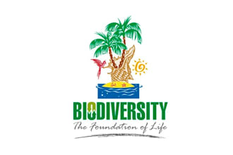 design perfect pictorial beach logo