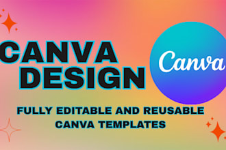 design anything in canva, canva logo, canva flyer, instagram post