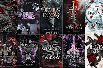 nsfw mafia dark romance cover novel bookcover art erotic fiction horror thriller
