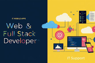 develop custom full stack software with IT support
