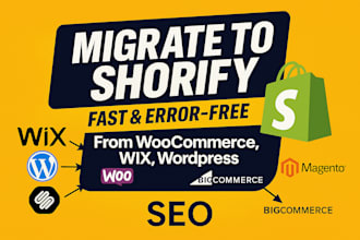 migrate wix wordpress woocommerce squarespace weebly bigcommerce etsy to shopify