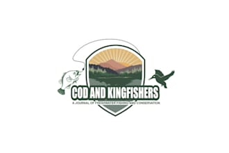 make exceptional logo for a fishing and conservation blog