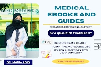 write or ghostwrite your medical ebooks and guides