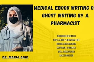 write or ghostwrite your medical ebooks