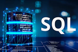 provide sql database solution