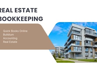 do real estate bookkeeping and accounting in quickbooks and buildium