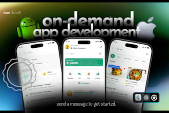 develop on demand service app home service app, handyman app for android and ios