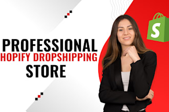 build shopify dropshipping store