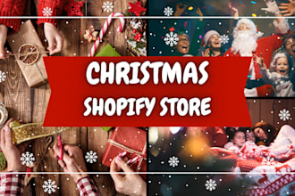 design christmas shopify store 7 figure dropshipping redesign christmas store