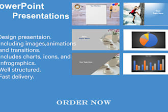 create professional presentation slides design