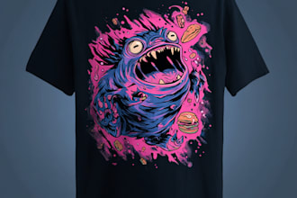 create a custom funny meme t shirt design