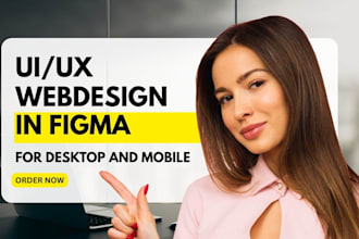 ui ux design figma, webdesign mobile desktop