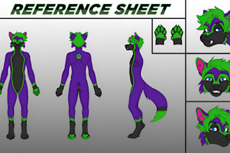 create custom 2d furry art, sfw or nsfw, of you, all fursona