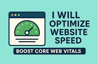 optimize website speed and boost core web vitals