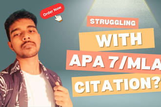 add apa 7 references, proofread, and edit your document