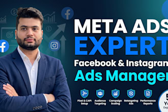 be your meta ads manager for facebook, instagram and shopify ads