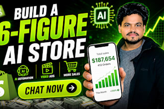 build a shopify dropshipping store with ai automation and video ads