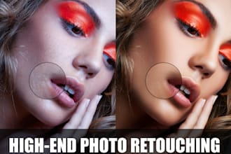 do high end beauty retouching and editing for portraits