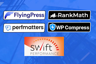 install flyingpress, perfmatters, wp compress, swift performance ai or imagify